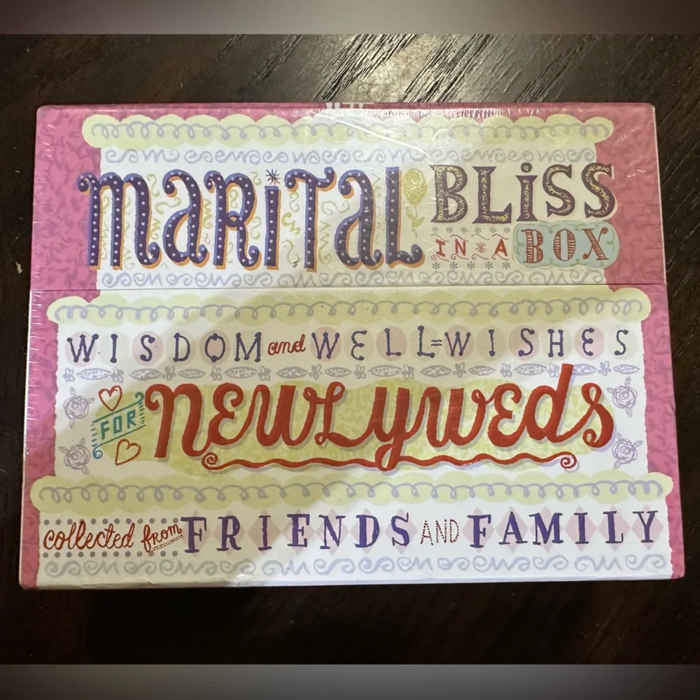 MARTIAL BLISS IN A BOX New sealed 48 Guided Cards for Friends & Family to send!